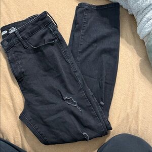 Old Navy Black Straight Leg Jeans for Women